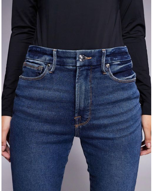 GOOD AMERICAN Blue Good Legs Skinny Jeans
