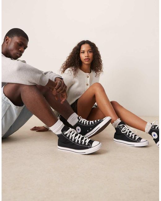 Converse Brown Chuck Taylor All Star Hi Wide Fit Unisex Sneakers