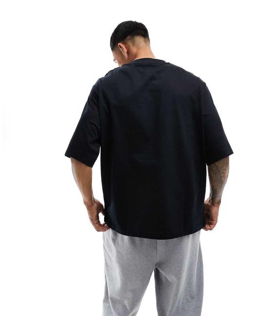 Only & Sons Blue Super Oversize T-shirt for men