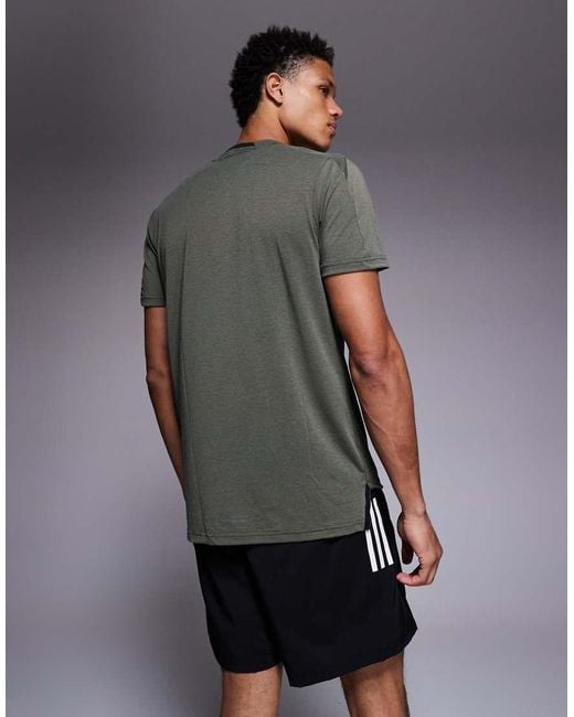 Adidas Originals Gray Adidas Training D4T T-Shirt for men
