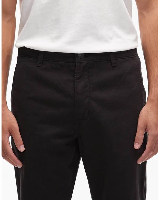 Levi's Black Xx Chino Authentic Relaxed Fit Twill Pants for men