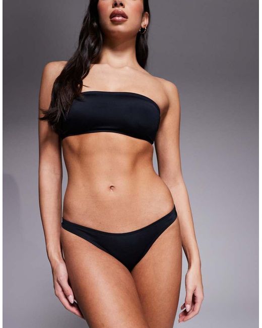 ASOS Brown Maya Haldiki Low Rise Hipster Bikini Bottom