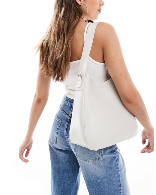 PASQ White – knautsch-tragetasche