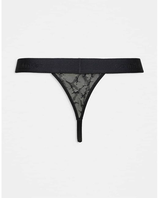 Calvin Klein Black Sculpt Thong for men