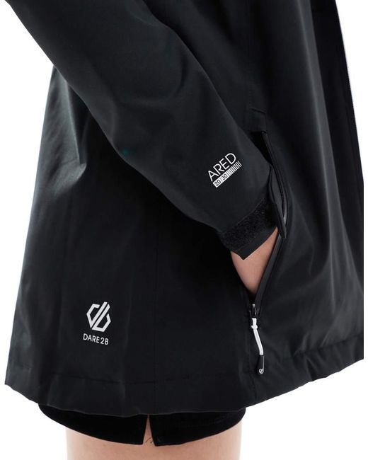 Dare 2b Black Switch Up Ii Waterproof Jacket