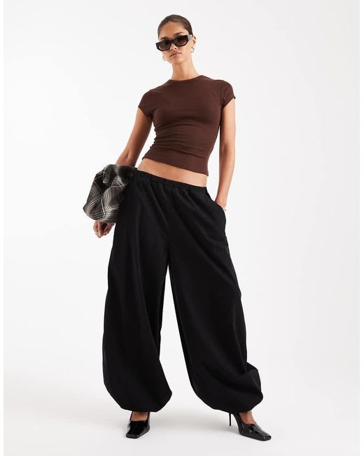 ASOS Brown Soft Longline Baby Tee
