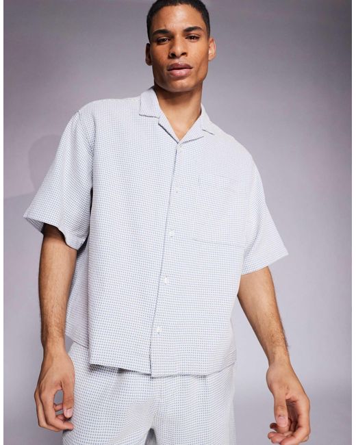 ASOS – regular-fit-hemd in White für Herren
