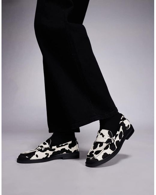 Steve Madden Black Adision Loafer