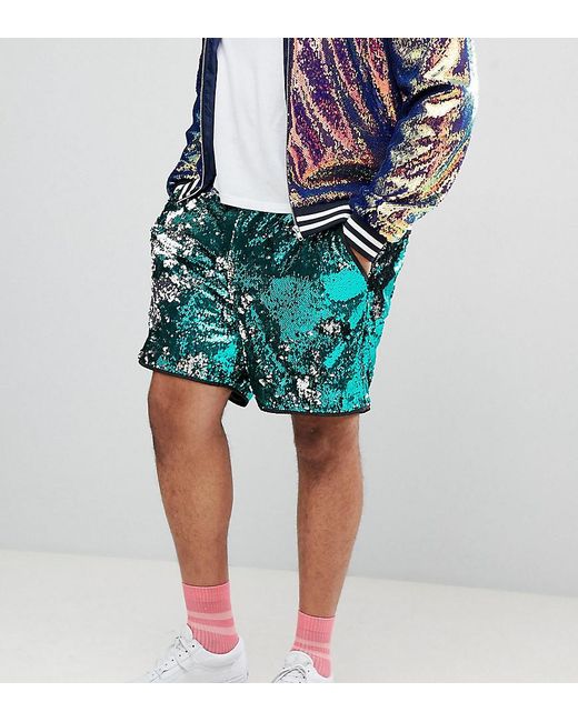 Men's shop sequin shorts