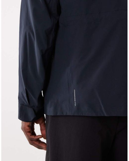 Mango Blue Performance Zip Through Jacket for men