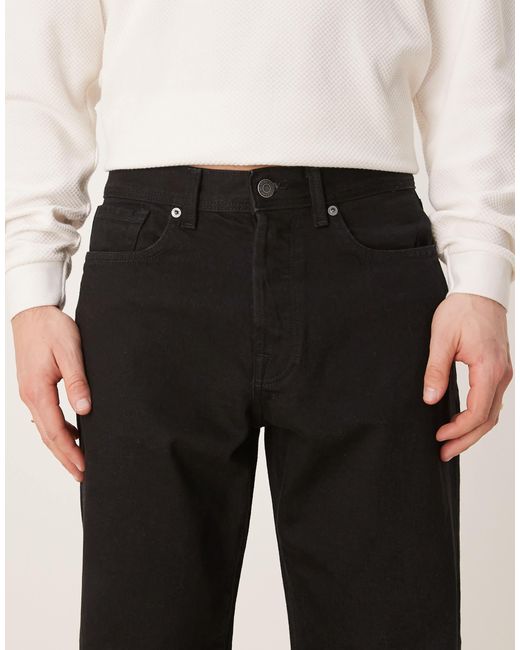 SELECTED White Kobe Loose Fit Jeans for men