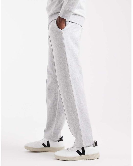 New Look White Straight Leg joggers for men