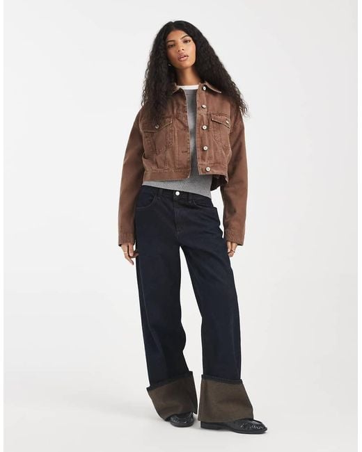 Tommy Hilfiger Brown Essential Trucker Jacket