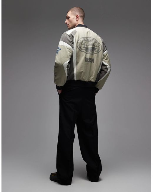 Veste Prohibited pour homme en coloris Gray