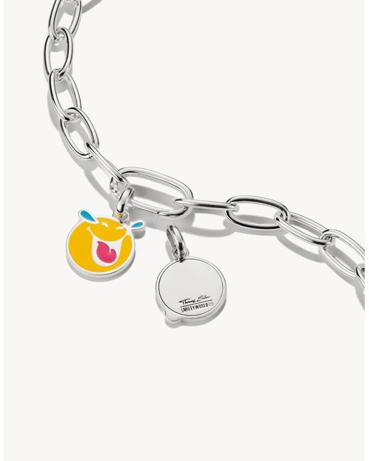 Thomas Sabo Metallic Smileyworld Cheeky Charm Pendant Connect