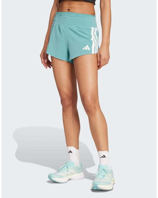 Adizero gel - short Adidas Originals en coloris Blue