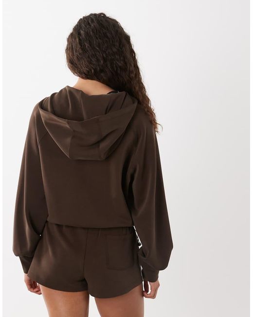 Cotton On Brown Active Ultimate Track Jacket