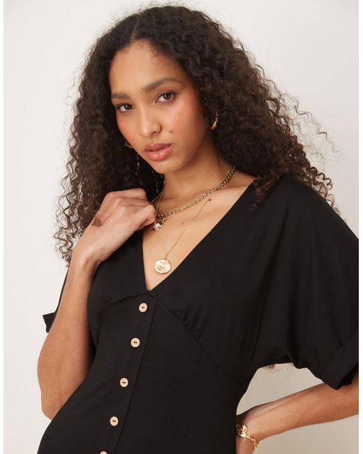 ASOS Black – freizeit-minikleid