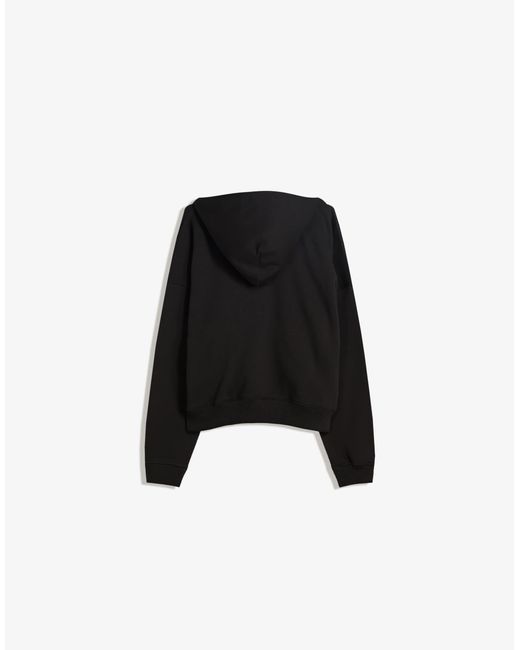 Bershka Black – oversize-kapuzenpullover