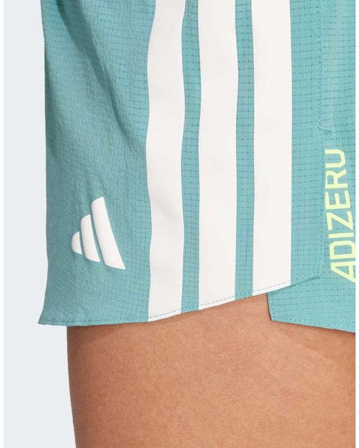 Adizero gel - short Adidas Originals en coloris Blue