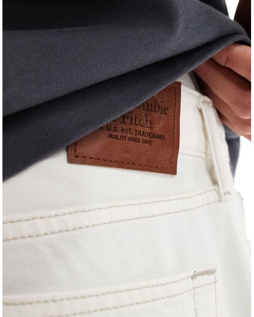 Abercrombie & Fitch – leichte baggy-jeans im vintage-stil in Blue für Herren
