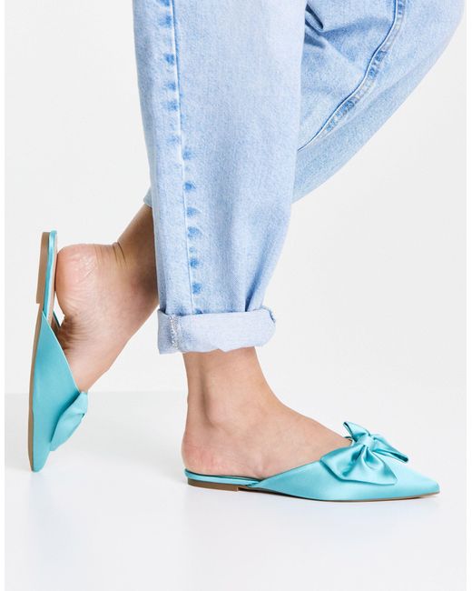 mules plates pointues