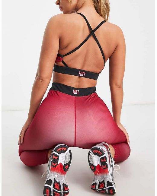 HIIT Red Leggings