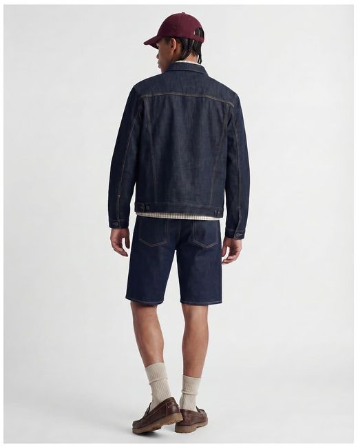 Jack & Jones Gray Alex Denim Shorts for men