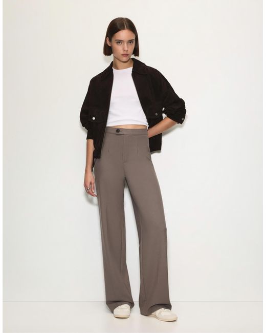 Pull&Bear White – elegante hose