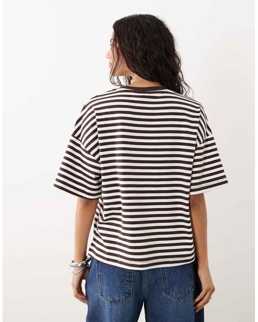New Look Gray Oversized Boxy Tee