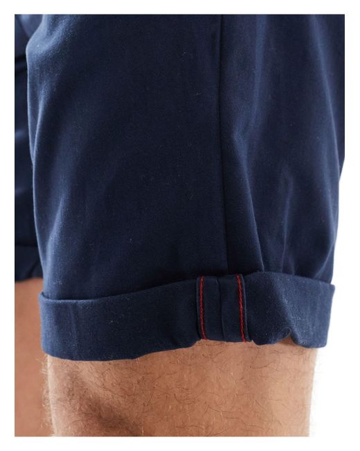 Pantalones cortos chinos Jack & Jones de hombre de color Blue