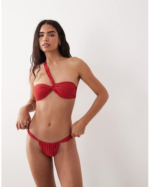Haut Mango en coloris Red