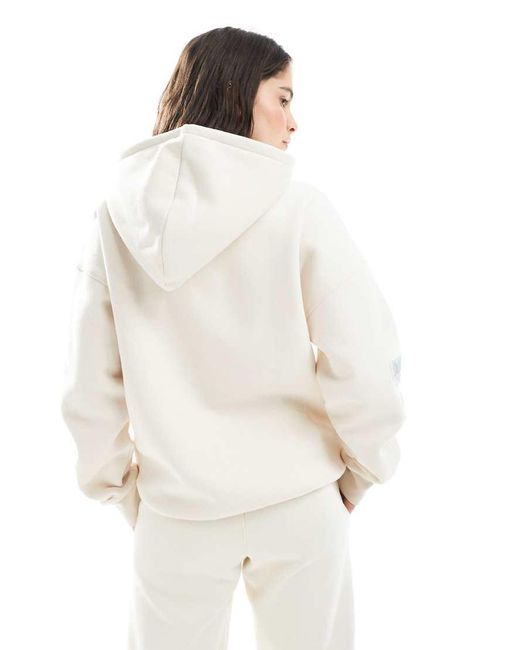 Cotton On White Plush Premium Hoodie