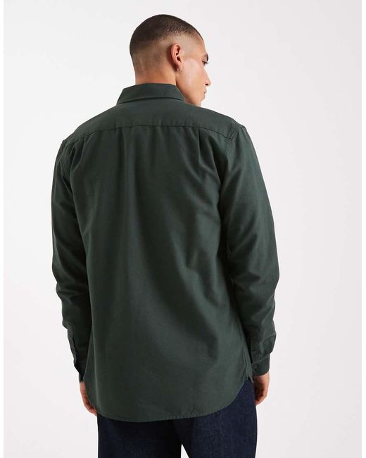 Fred Perry Green Oxford Shirt for men