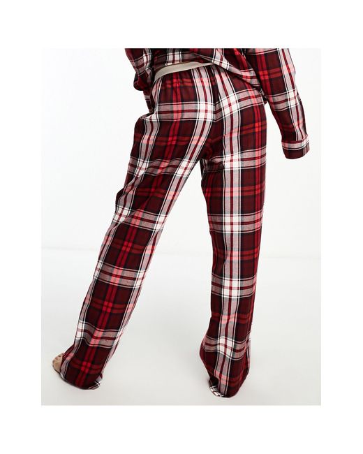 Tommy Hilfiger Red Original Flannel Sleep Pants