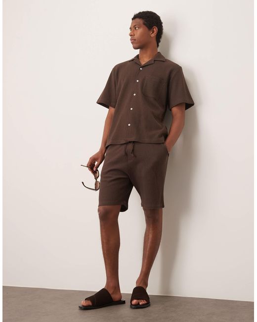 SELECTED – hemd in Brown für Herren
