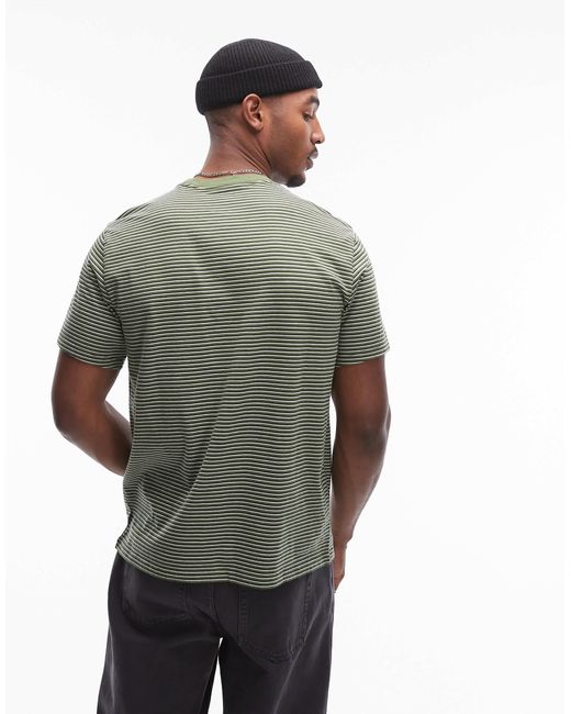 Levi's – mainline – the essential – gestreiftes t-shirt in Gray für Herren