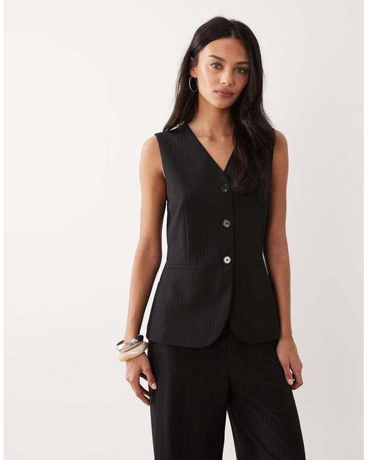 Mango Gray Tailored Sleeveless Jumpsuit