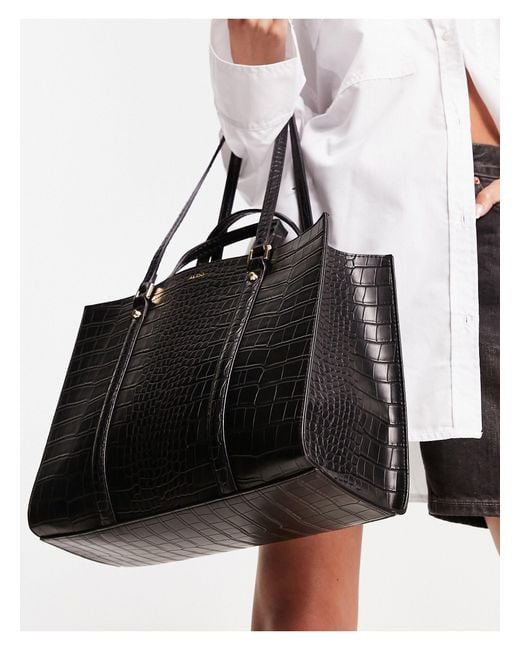 ALDO Ninetonine Tote Bag in White | Lyst