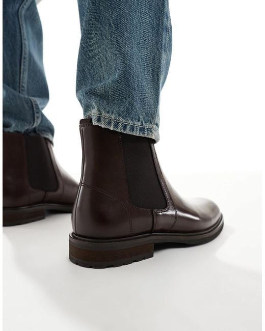 Schuh Blue Declan Cheslea Boots for men