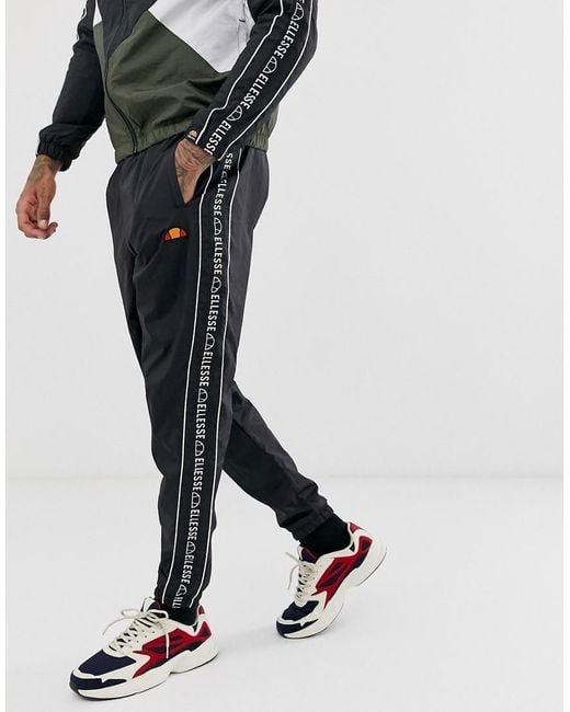 ellesse tape tricot track pants