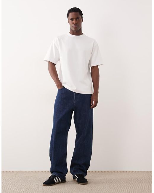 ASOS White Breathemax Heavyweight Relaxed T-Shirt for men