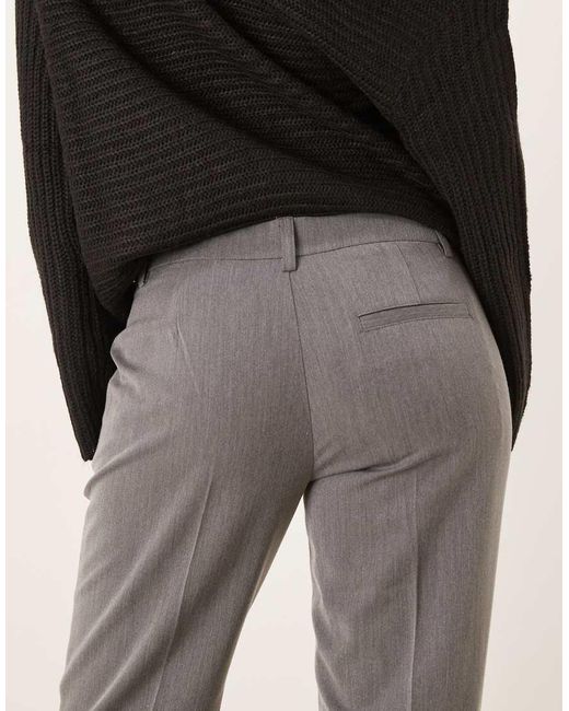 Gina Tricot Multicolor Relaxed Fit Bootcut Tailored Trousers