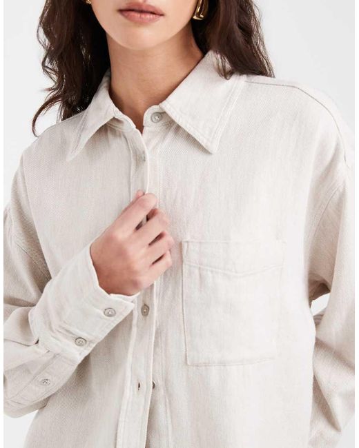 Gap Natural Twill Shirt