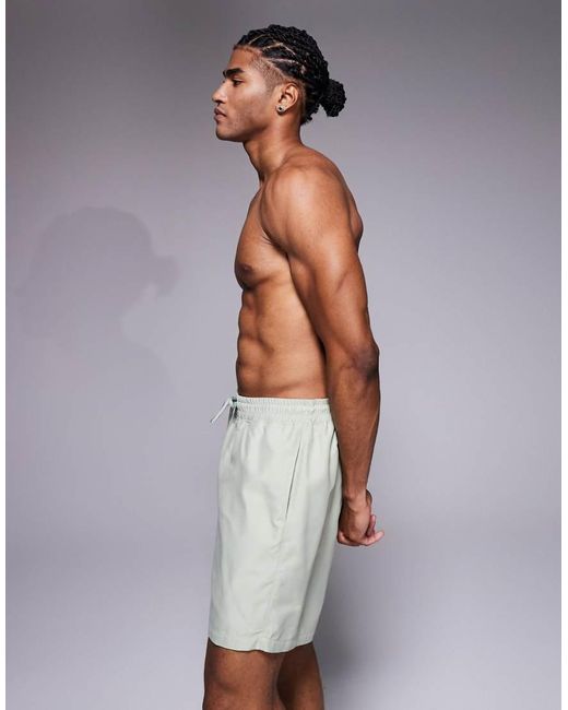 ASOS Gray Swim Shorts for men