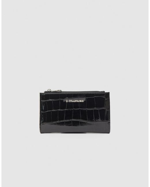 Stradivarius Black – basic-geldbörse