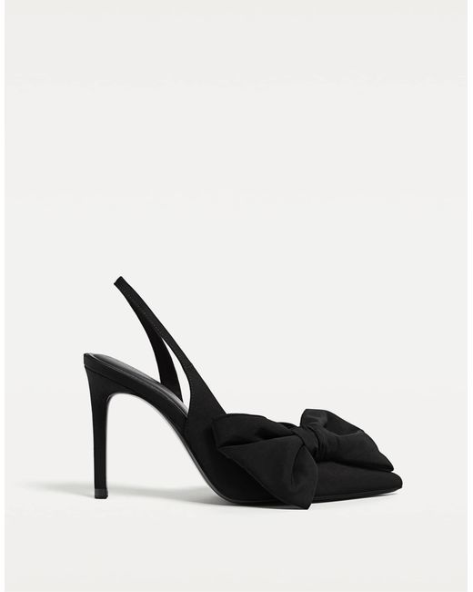 Stradivarius Black – high heels
