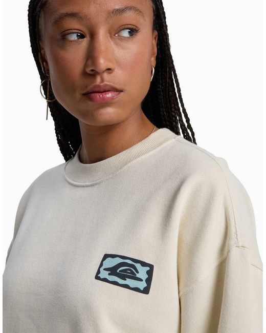 Quiksilver Natural Standard Crew Neck