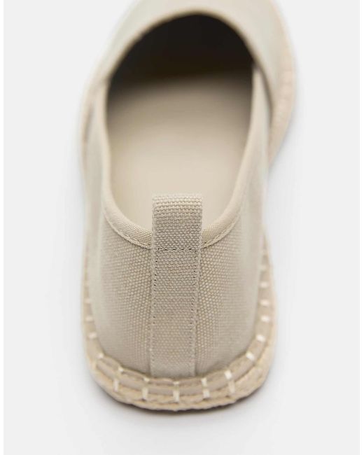 Espadrilles en jute - écru Pull&Bear pour homme en coloris White