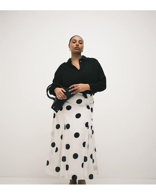 ASOS Multicolor Asos Design Curve Cotton Godet Maxi Skirt